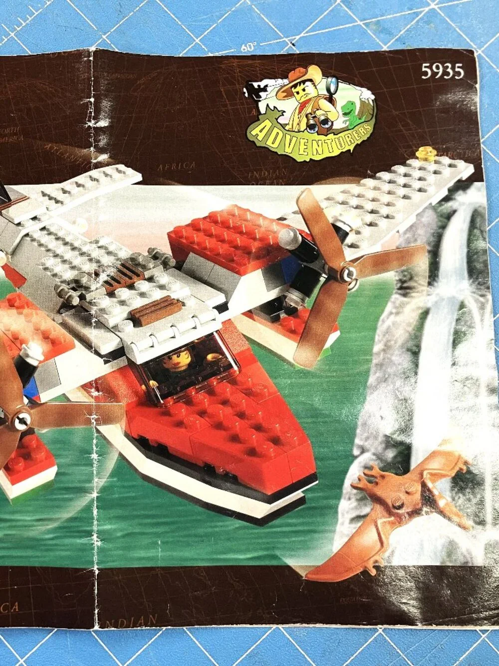 #5935 Johnny Thunder Island Hopper with Instruction Booklet - 2000
